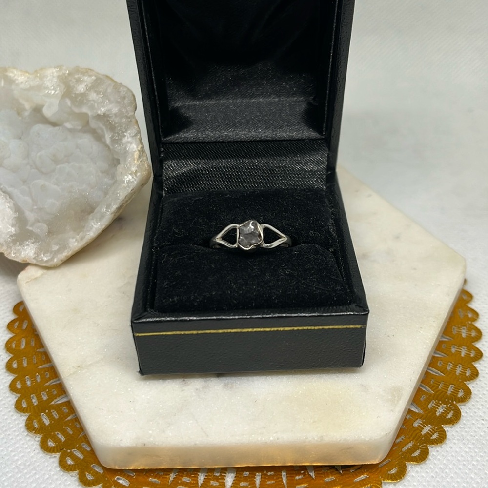 Meteorite 925 ring - Picture 6 of 6